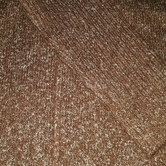 John & Jenn marled brown sweater-Med. - Picture 3 of 6